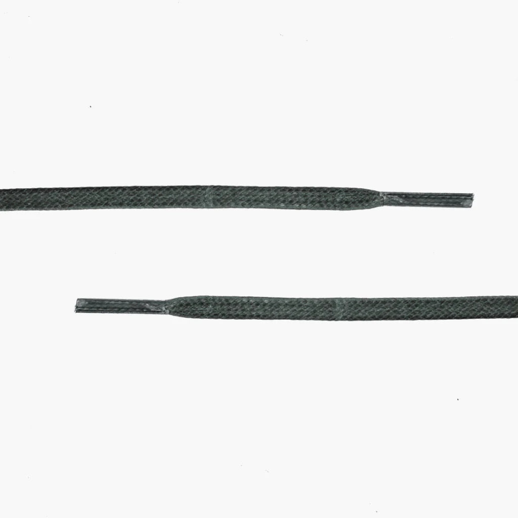 Flat Waxed Cotton Laces